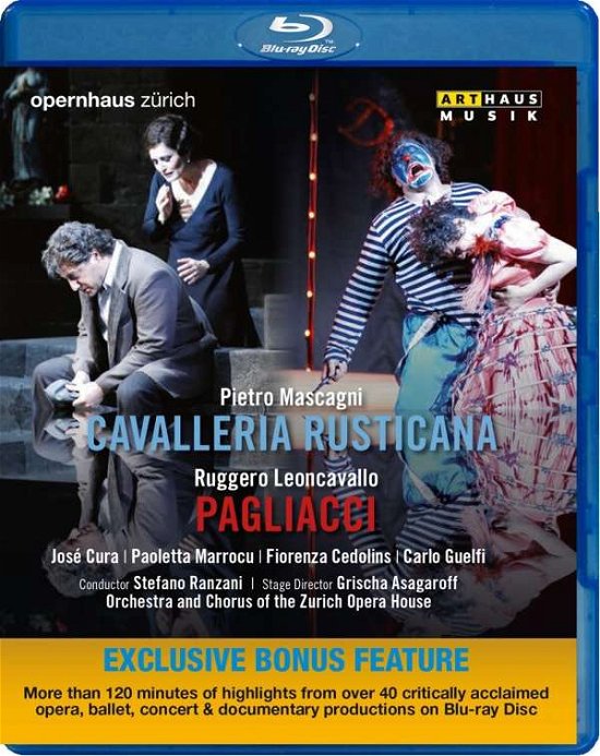 Cavalleria Rusticana - Ruggero Leoncavallo: Paglia - Mascagni / Leoncavallo / Fiorenza Cedolins Choir - Filmes - Arthaus Musik - 0807280917093 - 25 de setembro de 2015