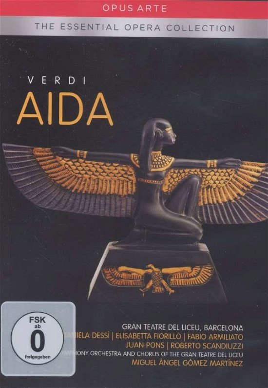 Cover for Giuseppe Verdi · Aida (DVD) (2013)