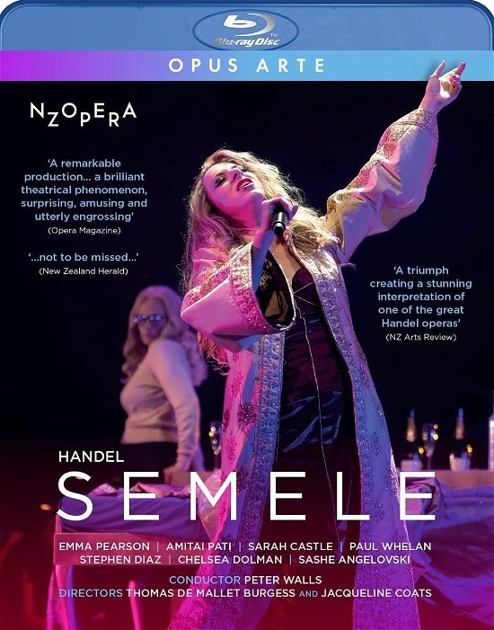 Handel: Semele - New Zealand Opera / Peter Walls - Películas - OPUS ARTE - 0809478073093 - 10 de marzo de 2023