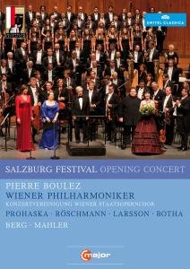 Cover for Berg / Boulez / Roeschmann / Prohaska / Larsson · Salzburg Opening Concert 2011 (DVD) (2012)