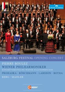 Salzburg Opening Concert 2011 - Berg / Boulez / Roeschmann / Prohaska / Larsson - Films - CMAJOR - 0814337011093 - 26 juin 2012