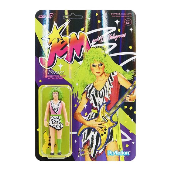 Jem And The Holograms: Super7 · Reaction Figure Wave 1 - Pizzazz (MERCH) (2021)