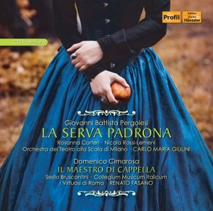 Cover for Orch Alla Scalagiulini · Pergolesila Serva Padrona (CD) (2016)
