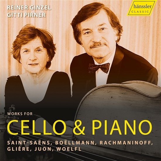 Cover for Ginzel, Reiner / Gitti Pi · Boellmann, Gliere, Juon, Rachmaninoff, Saint-saens &amp; Wo (CD) (2023)