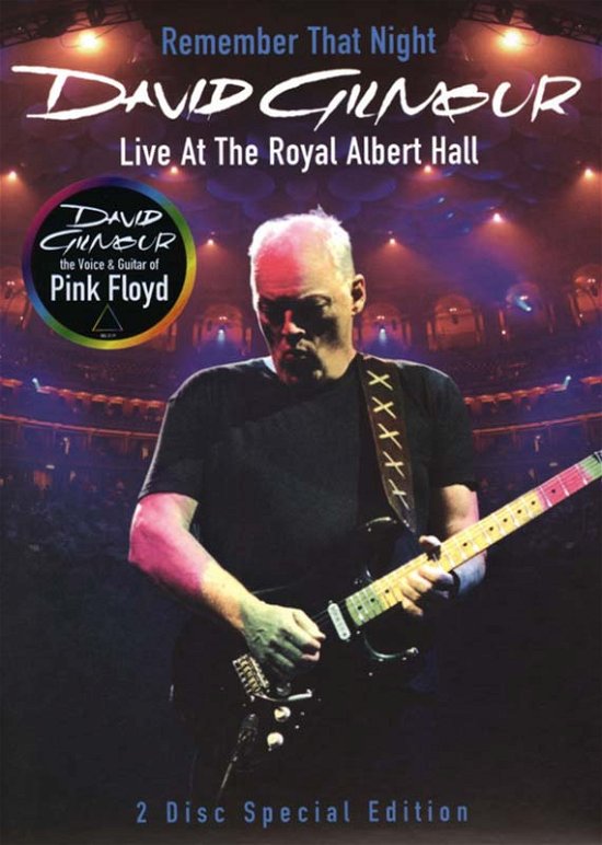 Cover for David Gilmour · Remember That Night: Live From Royal Albert Hall (DVD)