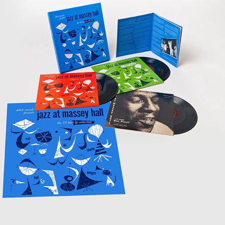 Jazz at Massey Hall -10" LP Collection- - Parker / Gillespie / Powell / Roach / Mingus - Musik - CONCORD - 0888072375093 - 1. April 2016