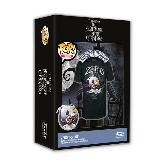 Funko Boxed Tee: The Nightmare Before Christmas - Zero With Cane - Funko - Other -  - 0889698729093 - 