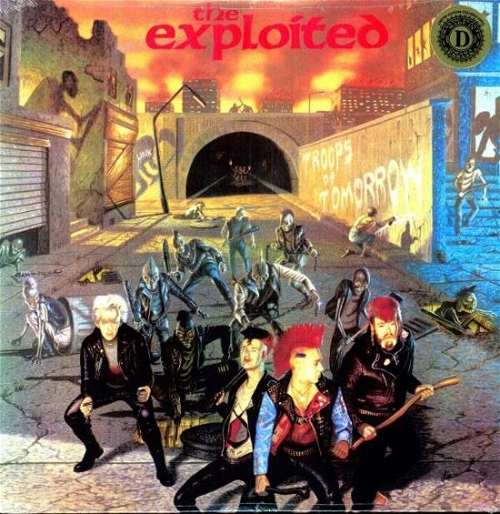 Cover for Exploited · Troops of Tomorrow (LP) [Limited edition] (1990)