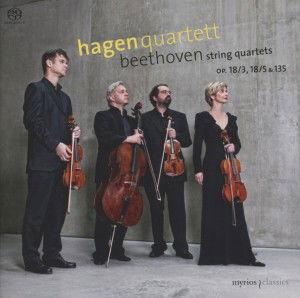 Cover for Hagen Quartett · Beethoven String Quartets (CD) (2023)