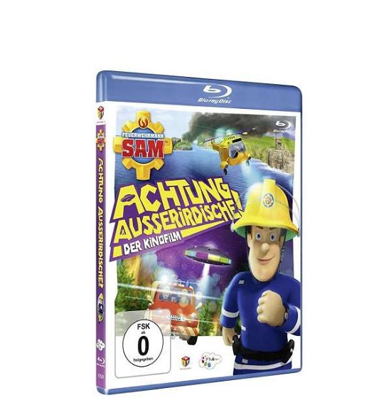 Cover for Feuerwehrmann Sam · Achtung Außerirdische (Kinofilm) (Blu-ray) (Blu-ray) (2017)