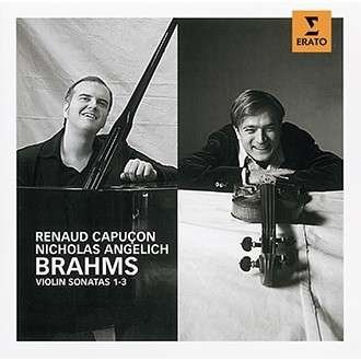 Cover for Renaud Capucon · Brahms: Violin Sonatas 1-3 (CD) (2015)