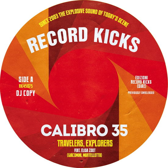 Travellers, Explorers /Stingray - Calibro 35 - Muzyka - RECORD KICKS - 5050580698093 - 1 listopada 2018