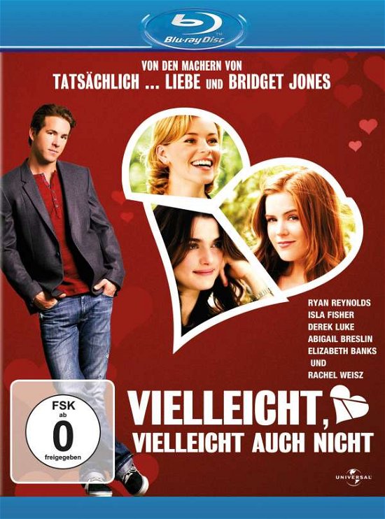Cover for Ryan Reynolds,abigail Breslin,isla Fisher · Vielleicht,vielleicht Auch Nicht (Blu-ray) (2011)