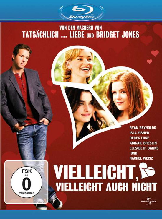 Vielleicht,vielleicht Auch Nicht - Ryan Reynolds,abigail Breslin,isla Fisher - Películas - UNIVERSAL PICTURES - 5050582821093 - 13 de enero de 2011