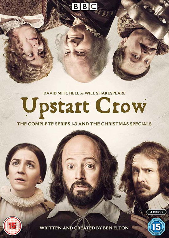 Cover for Upstart Crow: Series 1-3 · UPSTART CROW: SERIES 1-3 by UPSTART CROW: SERIES 1-3 (DVD) (2023)