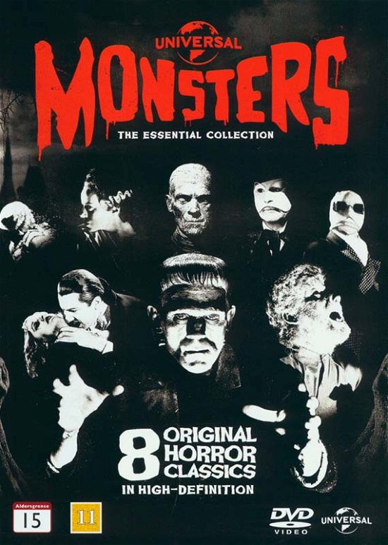 Monsters Collection - Universal Monsters - Films - Universal - 5053083011093 - 17 oktober 2014