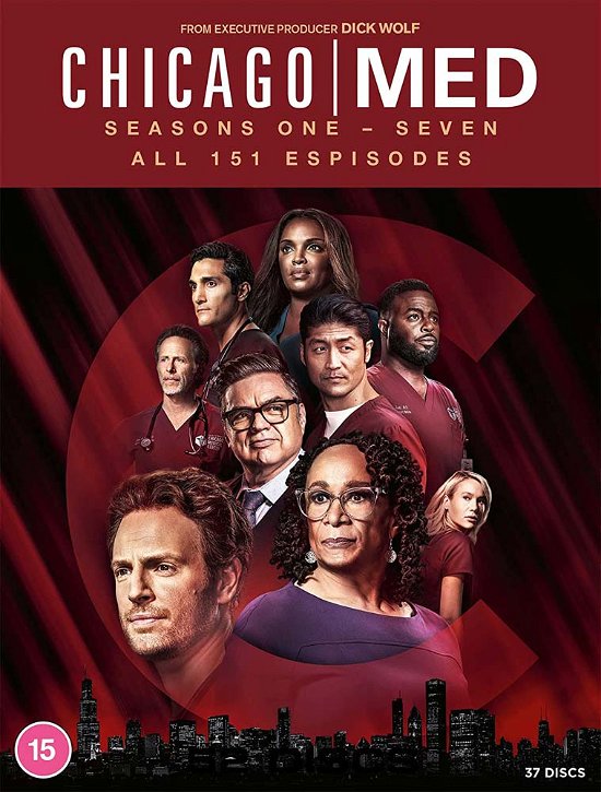 Cover for Chicago Med Seasons 1 to 7 (DVD) (2022)