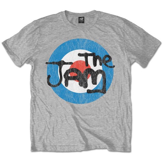 Cover for Jam - The · The Jam Unisex T-Shirt: Vintage Logo (T-shirt) [size S] [Grey - Unisex edition] (2015)
