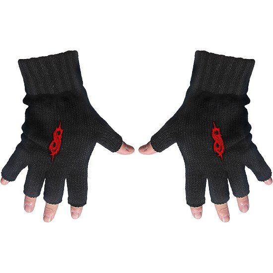 Cover for Slipknot · Slipknot Unisex Fingerless Gloves: Tribal S (Klær) [size S] [Black - Unisex edition]
