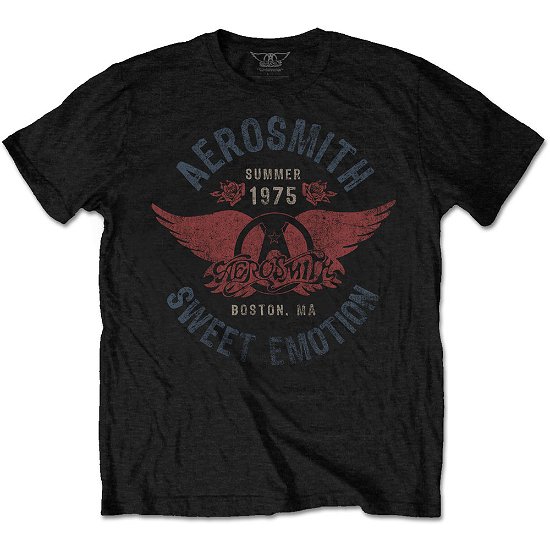 Aerosmith Unisex T-Shirt: Sweet Emotion - Aerosmith - Fanituote -  - 5056368692093 - 