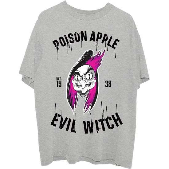 Cover for Disney · Disney Unisex T-Shirt: Snow White Evil Witch Poison Apple (T-shirt) [size S]