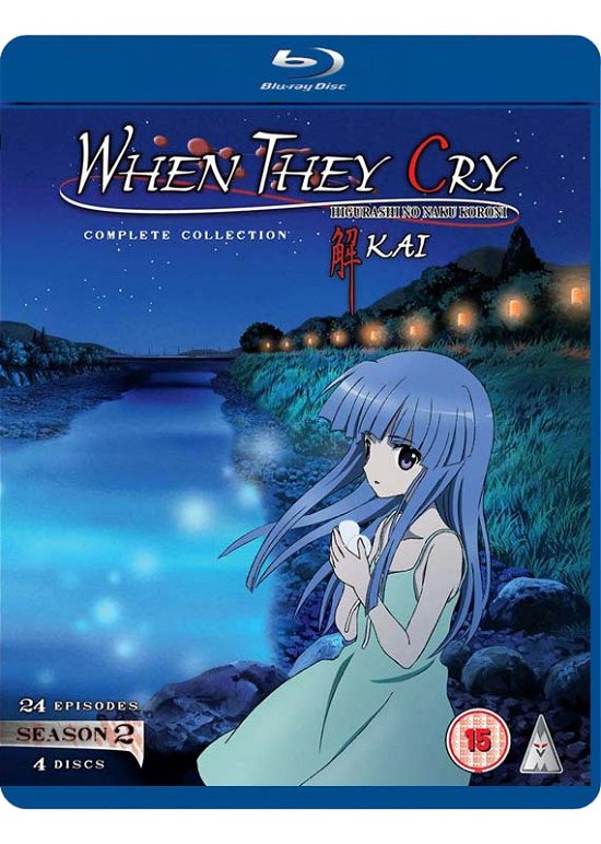 Cover for Anime · When They Cry - KAI Season 2 Collection (Blu-ray) (2019)