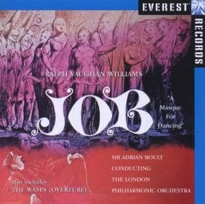 Cover for Ralph Vaughan Williams · Job - The Wasps - Sir Adrian Boult, London Philharhomic (CD) (2008)