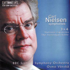 Cover for Nielsen / Komsi / Immler / Vanska / Bbc Scot So · Symphonies 3 &amp; 4 (CD) (2002)