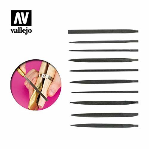 GUNDAM TOOLS - Needle File Set 10 pcs - P.Derive - Other - Acryicos Vallejo, S.L - 8429551930093 - 