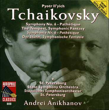 Tchaikovsky-symphony N.6-the Tempest - P.I. Tchaikovsky - Música - AUDIOPHILE CLASSICS - 8712177018093 - 20 de dezembro de 1994