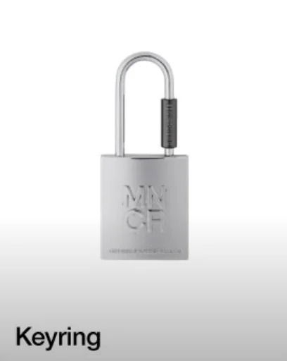 Cover for BTS · Monochrome - Keyring (Schlüsselring) (2024)