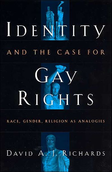 Cover for David A. J. Richards · Identity and the Case for Gay Rights: Race, Gender, Religion as Analogies (Paperback Book) [2nd edition] (2000)
