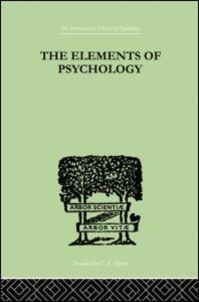 Cover for Edward L. Thorndike · The Elements Of Psychology (Paperback Book) (2014)