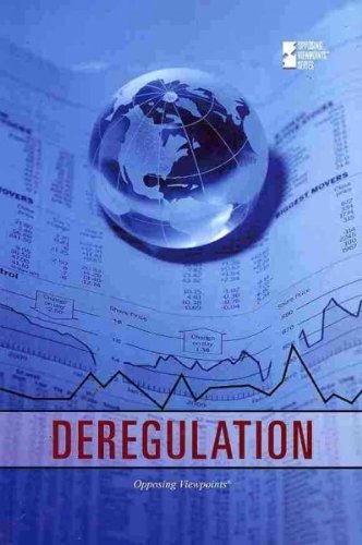 Cover for Dedria Bryfonski · Deregulation (Opposing Viewpoints) (Pocketbok) (2010)