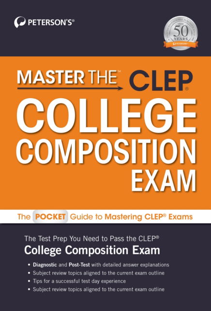 Master the CLEP College Composition - Peterson's - Książki - Peterson's Guides,U.S. - 9780768946093 - 19 września 2024