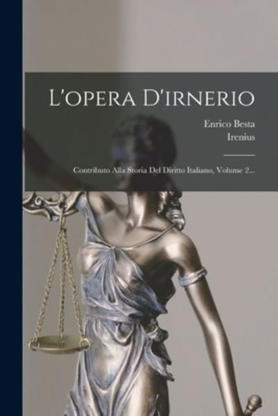 Cover for Enrico Besta · Opera D'irnerio (Bog) (2022)