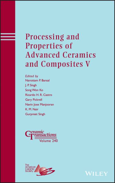 Cover for NP Bansal · Processing and Properties of Advanced Ceramics and Composites V - Ceramic Transactions Series (Hardcover Book) (2013)