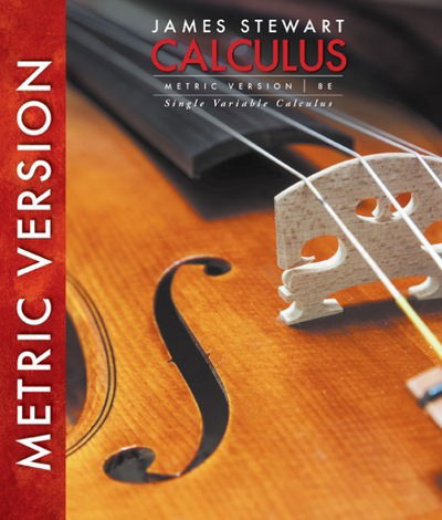 Cover for Stewart, James (McMaster University) · Single Variable Calculus, International Metric Edition (Hardcover Book) (2015)