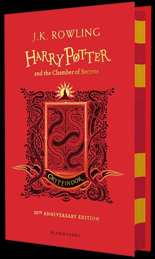 Cover for J. K. Rowling · Harry Potter and the Chamber of Secrets – Gryffindor Edition (Hardcover Book) (2018)
