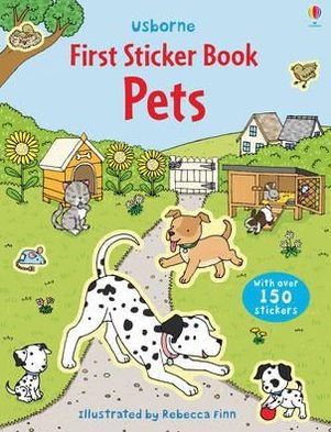 Cover for Jessica Greenwell · First Sticker Book Pets - First Sticker Books series (Paperback Bog) (2010)
