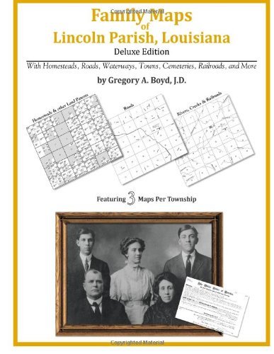 Cover for Gregory A. Boyd J.d. · Family Maps of Lincoln Parish, Louisiana (Paperback Bog) (2010)