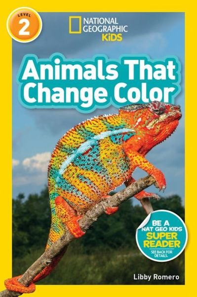 Cover for National Geographic Kids · Animals That Change Color (L2) - National Geographic Readers (Paperback Book) (2020)