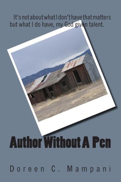 Cover for Doreen C Mampani · Author Without a Pen (Paperback Book) (2014)