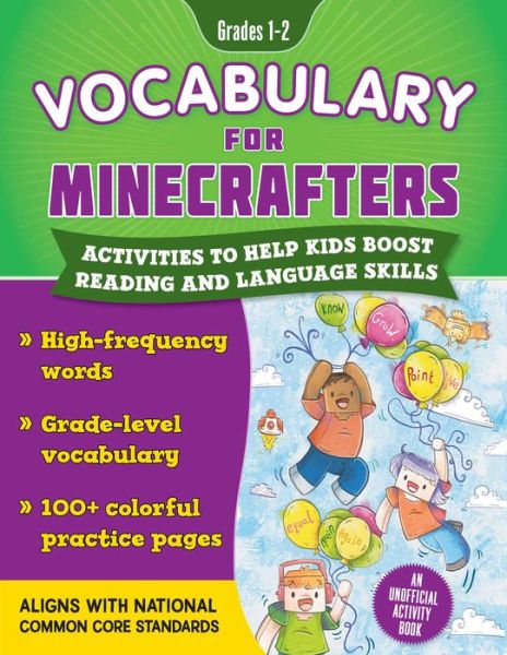 Cover for Grace Sandford · Vocabulary for Minecrafters: Grades 1-2 (Paperback Book) (2022)