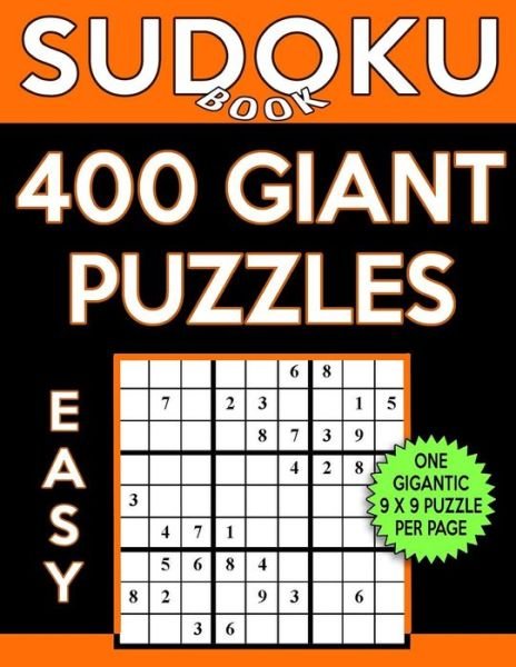 Cover for Sudoku Book · Sudoku Book 400 Easy GIANT Puzzles (Pocketbok) (2017)