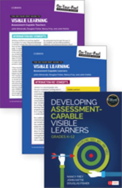 Cover for Nancy Frey · BUNDLE: Frey: Developing Assessment-Capable Visible Learners + Almarode: OYFG to Visible Learning: Assessment-Capable Teachers + Almarode: OYFG to Visible Learning: Assessment-Capable Learners - Corwin Literacy (Book) (2020)