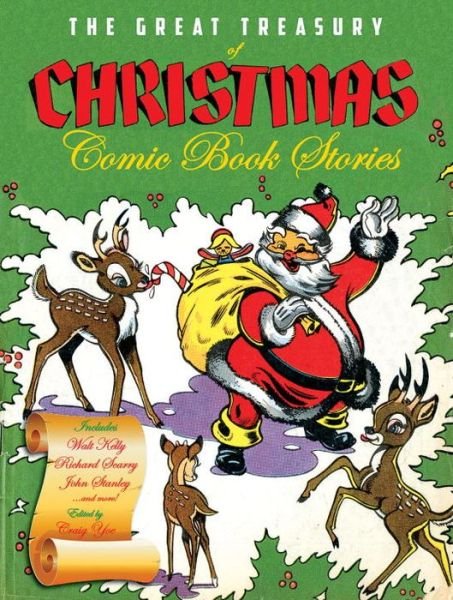 Cover for Craig Yoe · The Great Treasury of Christmas Comic Book Stories (Paperback Bog) (2018)