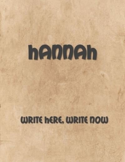 Cover for Bif Ramone · Hannah (Paperback Book) (2019)