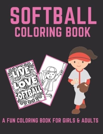 Cover for Softball Wizard · Softball Coloring Book (Paperback Book) (2019)