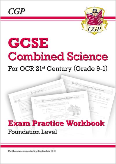 Cover for CGP Books · GCSE Combined Science: OCR 21st Century Exam Practice Workbook - Foundation (Taschenbuch) (2024)